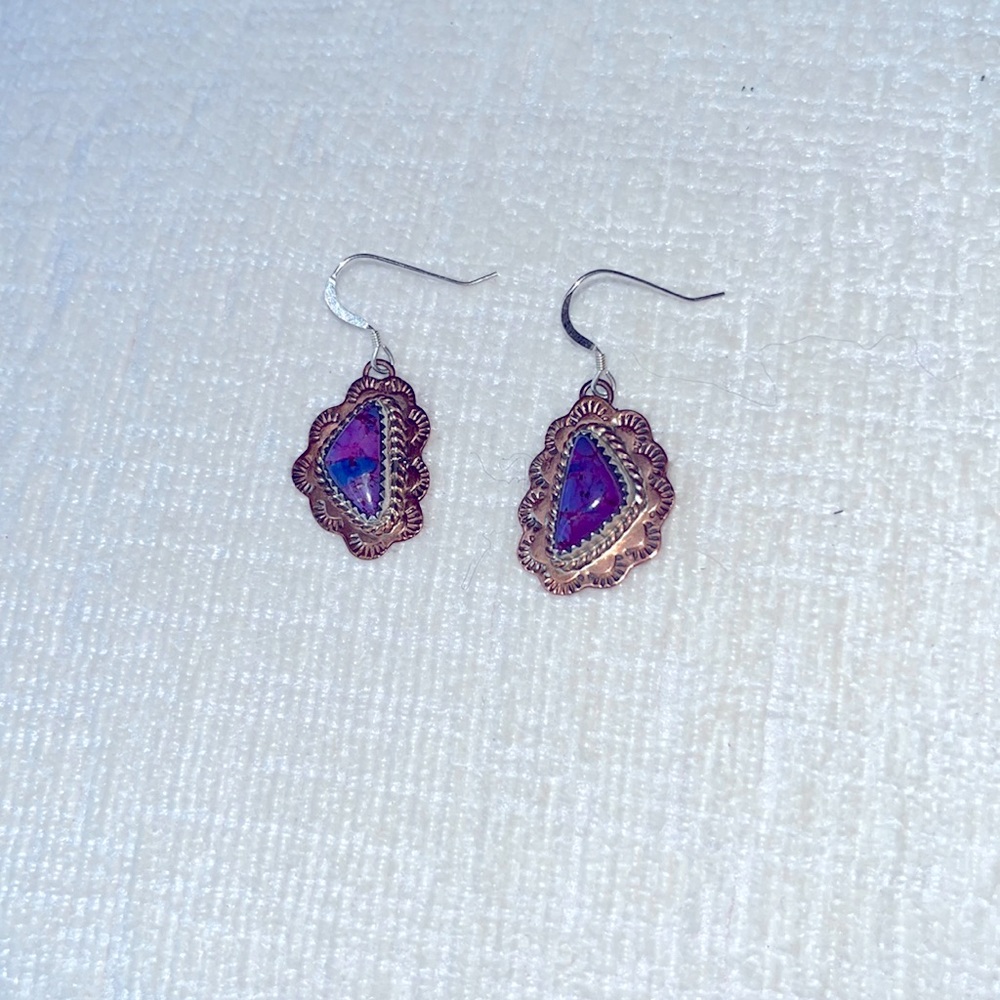 Women’s Navajo drop earrings